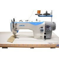 Jack H2 Walking Foot (Direct Drive) Lockstitch Industrial Sewing Machine With British Table Top